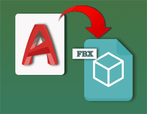 AutoCAD FBX exporter cad plugin