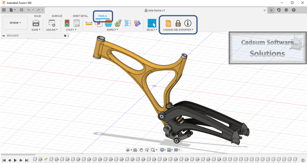 OBJ Exporter For Fusion 360