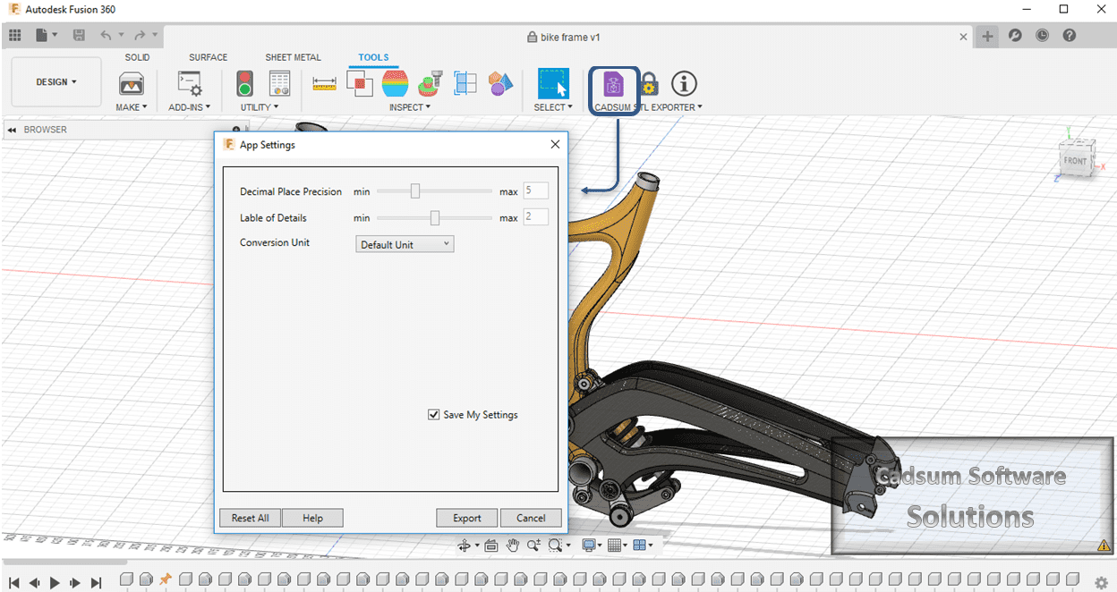 STL Exporter For Fusion 360
